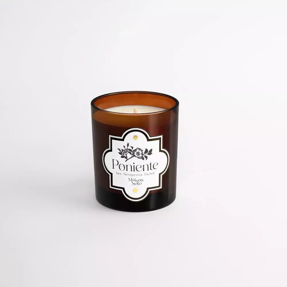 Vela Aromática Poniente | Velas Artesanales Andaluzas | Maison Soto