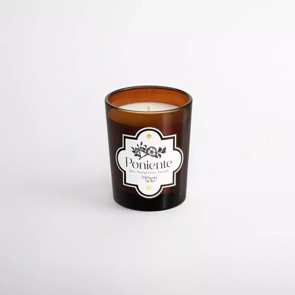 Vela Aromática Poniente | Velas Artesanales Andaluzas | Maison Soto
