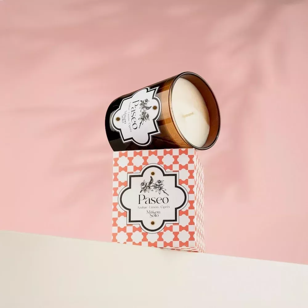 Handmade Scented Candle | Andalusia | Paseo Candle by Maison Soto