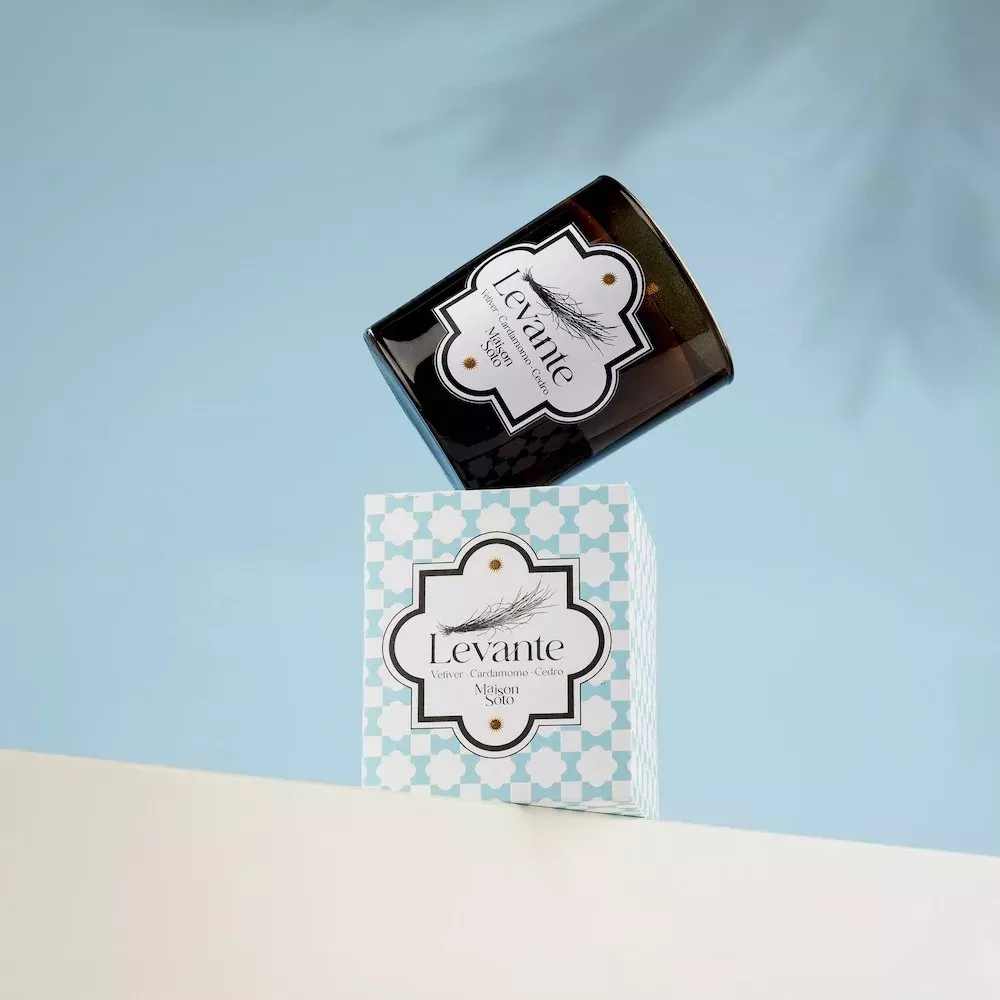 Levante-Duftkerze | Andalusien | Handgemacht von Maison Soto