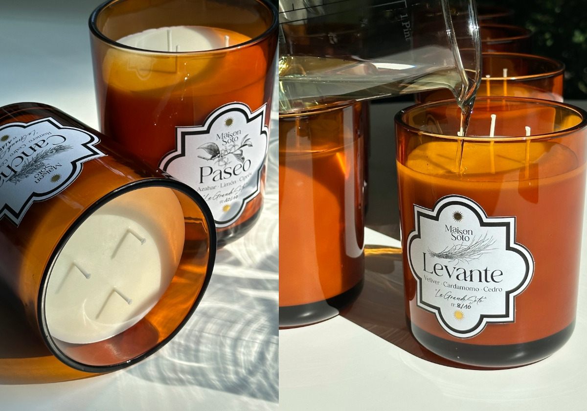 Velas perfumadas Andaluc&iacute;a | Jazm&iacute;n | Maison Soto