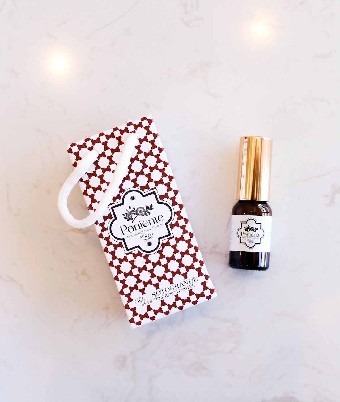 Amenities personalizados - Maison Soto